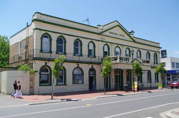 The Masonic Hotel, Duke Street, Cambridge, New Zealand