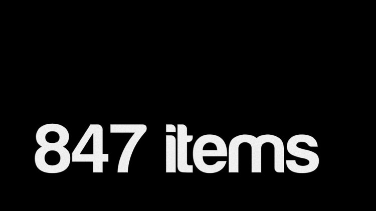 847 items